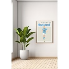 Bs Baskı A3 Haaland Baskılı Poster