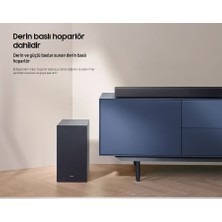 Samsung 300W Bass-Dolby Audio / Dts Virtual:x Optik-Usb-Bluetooth® Tv-Telefon Bağlantı 2.1 Kanal Soundbar Ev Sinema Sistemi + Hediyeli