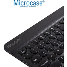 Microcase 2in1 Yuvarlak Tuşlu Bluetooth Kablosuz Klavye 800-1200-1600 Dpı Bluetooth Kablosuz Mouse AL4812