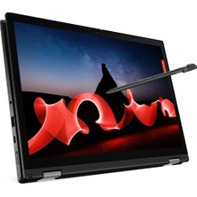 Lenovo Thinkpad L13 Yoga 21FJ0038TX I7-1355U 32GB Ram 1tb SSD 13.3" Wuxga IPS Dokunmatik Dos Notebook (Kalemli)