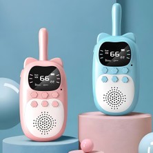 Cevval Çok Fonksiyonlu Çocuk Telsizi Walkie Talkie Interkom Ikili Paket