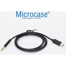 Microcase Type-C To 3.5mm Konektör Aux Ses Kablosu 1m AL4808