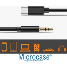 Microcase Type-C To 3.5mm Konektör Aux Ses Kablosu 1m AL4808