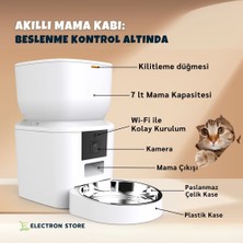ELECTRON Akıllı Kedi Köpek Otomatik Mama Kabı