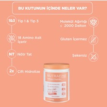 Nutrafine 2'li Avantajlı Set Marine Collagen & Bovine Kolajen Katkısız Doğal Tatsız ve Kokusuz  Çifte Hidrolize Kolajen