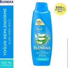 Blendax Yoğun Nemlendirme Aloe Vera Özlü Şampuan 500 Ml