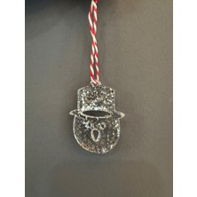 Bivalvia Accessories Kardan Adam Formunda Epoksi Yılbaşı Ağacı Süsü