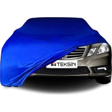 ULTRASHOP Mercedes Benz E S212 Sw Uyumlu Araba Brandası Mavi Penye Kumaş Branda Oto Branda