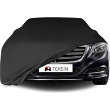 ULTRASHOP Mercedes Benz S X222 Uyumlu Araba Brandası Siyah Penye Kumaş Branda Oto Branda