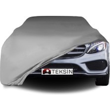 ULTRASHOP Mercedes Benz C W205 Uyumlu Araba Brandası Gri Penye Kumaş Branda Oto Branda