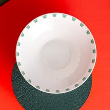 Istanbul Porselen Nar Fine Bone Kase Yeşil 14 cm