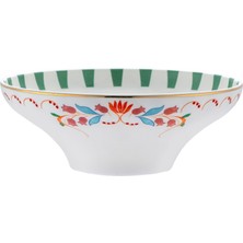 Istanbul Porselen Nar Fine Bone Kase Yeşil 14 cm