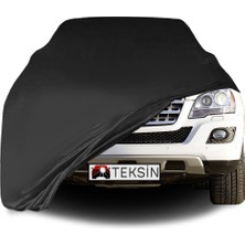 ULTRASHOP Mercedes Benz M W164 Uyumlu Araba Brandası Siyah Penye Kumaş Branda Oto Branda
