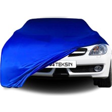 ULTRASHOP Mercedes Benz Slk R171 Uyumlu Araba Brandası Mavi Penye Kumaş Branda Oto Branda