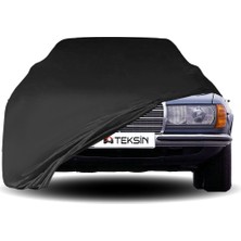 ULTRASHOP Mercedes Benz W123 Uyumlu Araba Brandası Siyah Penye Kumaş Branda Oto Branda