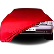 ULTRASHOP Mercedes Benz cl C140 Uyumlu Araba Brandası Kırmızı Penye Kumaş Branda Oto Branda