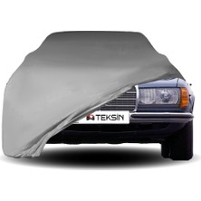 ULTRASHOP Mercedes Benz W123 Uyumlu Araba Brandası Gri Penye Kumaş Branda Oto Branda
