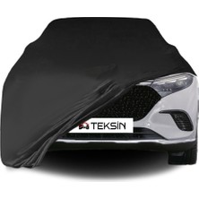 ULTRASHOP Mercedes Benz Eqs Suv Uyumlu Araba Brandası Siyah Penye Kumaş Branda Oto Branda