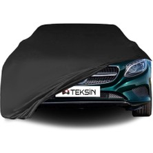ULTRASHOP Mercedes Benz S A217 Uyumlu Araba Brandası Siyah Penye Kumaş Branda Oto Branda