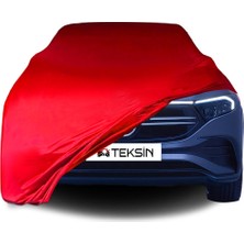 ULTRASHOP Mercedes Benz Eqa (H243) Uyumlu Araba Brandası Kırmızı Penye Kumaş Branda Oto Branda
