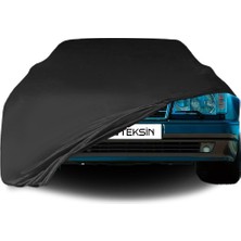 ULTRASHOP Mercedes Benz E W124 Uyumlu Araba Brandası Siyah Penye Kumaş Branda Oto Branda