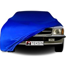 ULTRASHOP Mercedes Benz Slc C107 Uyumlu Araba Brandası Mavi Penye Kumaş Branda Oto Branda