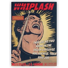 Zinbooz Whiplash Filmi Ahşap Poster 20 x 29 cm