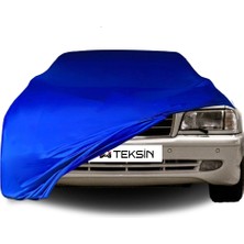 ULTRASHOP Mercedes Benz C W202 Uyumlu Araba Brandası Mavi Penye Kumaş Branda Oto Branda