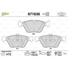 Fren Balatası On Mercedes W210 W211 S211 C208 A208