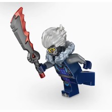 LEGO Ninjago - 811 Cinder - Dark Blue Armor Orijinal Minifigür
