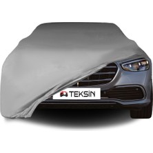 ULTRASHOP Mercedes Benz S W223 Short Uyumlu Araba Brandası Gri Penye Kumaş Branda Oto Branda