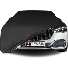 ULTRASHOP Mercedes Benz S Maybach Z223 Uyumlu Araba Brandası Siyah Penye Kumaş Branda Oto Branda