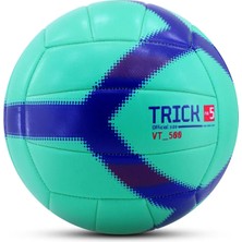 ByKurt Voleybol Topu VT500 Trick No:5  Yumuşak Doku Semi-Pro Iç-Dış Mekan Soft Touch 270 G