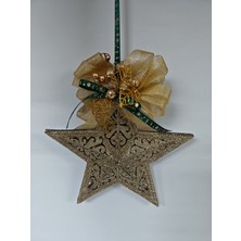 Arminow Yılbaşı Tavan Süsü Yeni Yıl Noel Dekoratif Yıldız Tavan Süsü - Çift Taraflıdır