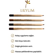 Lilyum Eyebrow Pencil - Kaş Kalemi Siyah 1,15 gr - No: 110