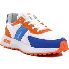 Walkway  Beyaz-Saks Mavi Kadın Spor Ayakkabı