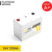 WERER ENERGY 36V 230Ah LiFePO4 Platinum Series Bluetooth'lu Lityum Demir Fosfat Akü