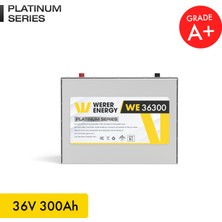 WERER ENERGY 36V 300Ah LiFePO4 Platinum Series Bluetooth'lu Lityum Demir Fosfat Akü