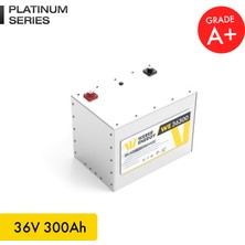 WERER ENERGY 36V 300Ah LiFePO4 Platinum Series Bluetooth'lu Lityum Demir Fosfat Akü