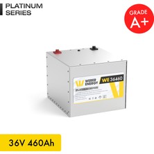 WERER ENERGY 36V 460Ah LiFePO4 Platinum Series Bluetooth'lu Lityum Demir Fosfat Akü