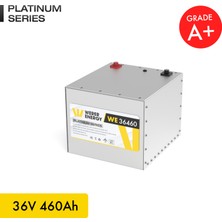 WERER ENERGY 36V 460Ah LiFePO4 Platinum Series Bluetooth'lu Lityum Demir Fosfat Akü