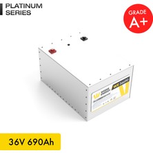 WERER ENERGY 36V 690Ah LiFePO4 Platinum Series Bluetooth'lu Lityum Demir Fosfat Akü