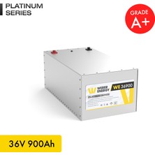 WERER ENERGY 36V 900Ah LiFePO4 Platinum Series Bluetooth'lu Lityum Demir Fosfat Akü