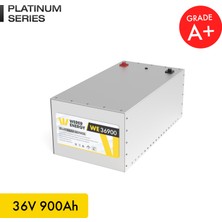 WERER ENERGY 36V 900Ah LiFePO4 Platinum Series Bluetooth'lu Lityum Demir Fosfat Akü