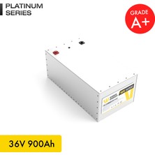 WERER ENERGY 36V 900Ah LiFePO4 Platinum Series Bluetooth'lu Lityum Demir Fosfat Akü