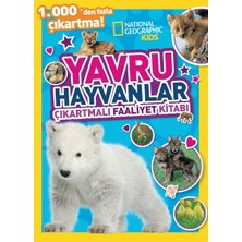 National Geographic Kids Yavru Hayvanlar Çıkartmalı Faaliyet Kitabı