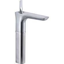 FK-5121 Yüksek Lavabo Bataryası Mat Krom