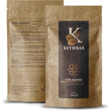 Keyifsas Coffee Türk Kahvesi 500 gr (Çekirdek Veya Öğütülmüş)