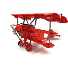 LEGO 10024 Fokker Dr2 Red Baron Savaş Uçağı