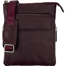 Guard Hakiki Deri Erkek Çanta Bordo 1718